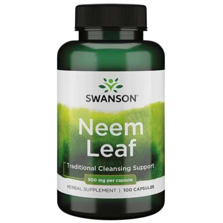 Swanson Neem Leaf, 500mg - 100 caps