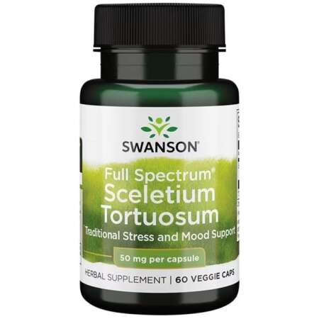 Swanson Full Spectrum Sceletium Tortuosum, 50mg - 60 vcaps
