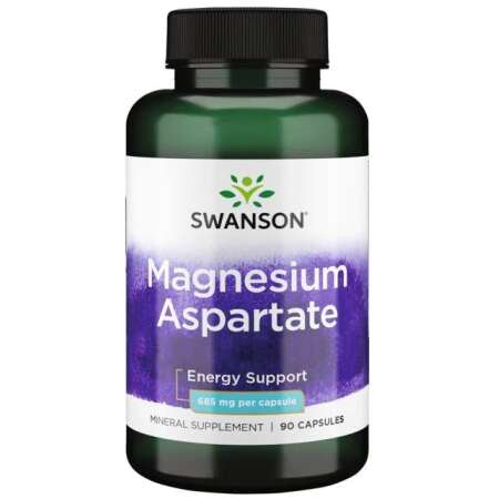 Swanson Magnesium Aspartate, 685mg - 90 caps