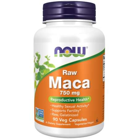 NOW Foods Maca 6:1 Concentrate, 750mg RAW - 90 vcaps