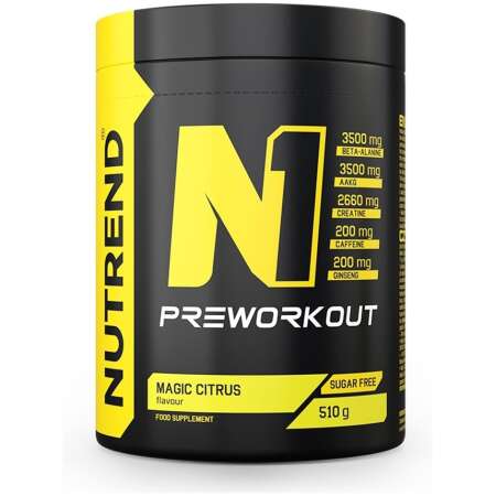 Nutrend N1 Pre-Workout, Magic Citrus - 510g
