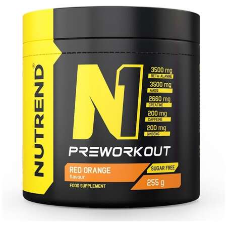 Nutrend N1 Pre-Workout, Red Orange - 255g
