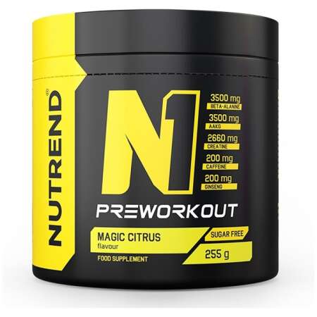 Nutrend N1 Pre-Workout, Magic Citrus - 255g