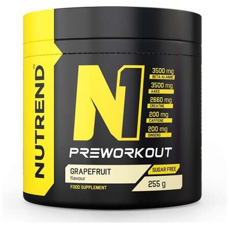 Nutrend N1 Pre-Workout, Grapefruit - 255g
