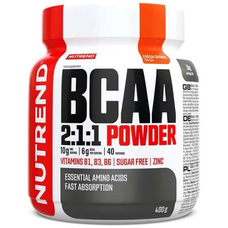 Nutrend BCAA 2:1:1 Powder, Fresh Orange - 400g