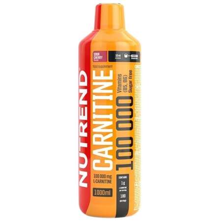 Nutrend Carnitine 100 000, Sour Cherry - 1000 ml.