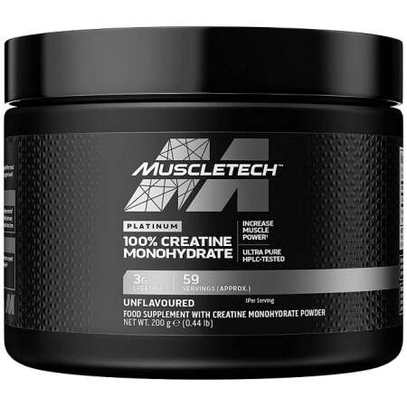 MuscleTech Platinum 100% Creatine Monohydrate - 200g