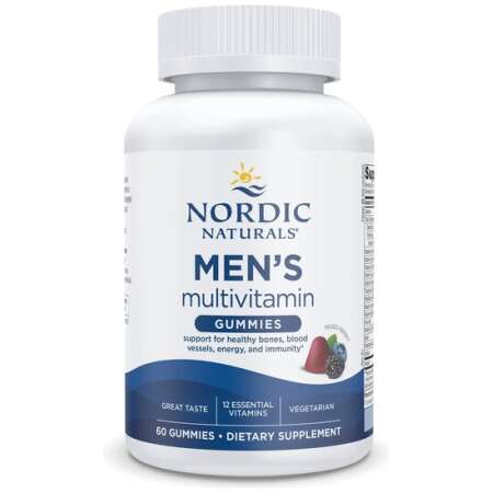 Nordic Naturals Men's Multivitamin Gummies, Mixed Berry - 60 gummies