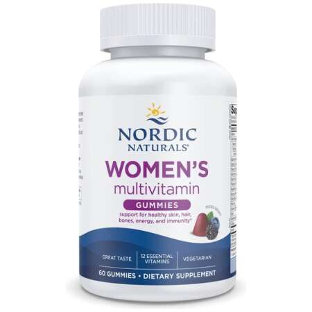 Nordic Naturals Women's Multivitamin Gummies, Mixed Berry - 60 gummies