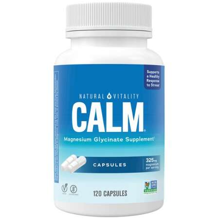 Natural Vitality Calm Magnesium Glycinate - 120 caps
