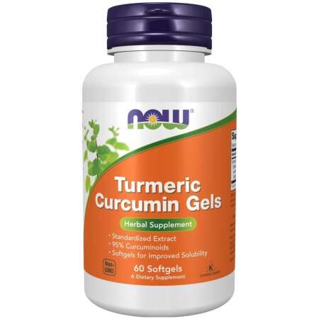 NOW Foods Turmeric Curcumin - 60 softgels