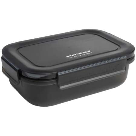 SmartShake Food Storage Container, Black - 800 ml.