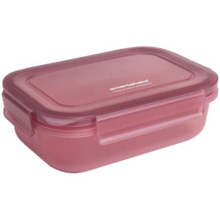 SmartShake Food Storage Container, Deep Rose - 800 ml.
