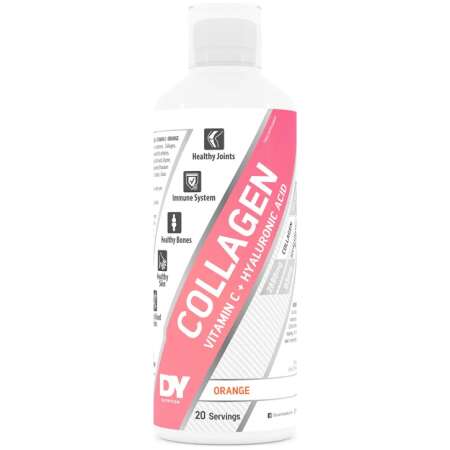 Dorian Yates Liquid Collagen + Vitamin C + Hyaluronic acid, Orange - 500 ml.