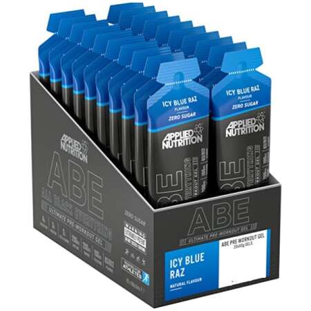 Applied Nutrition ABE - All Black Everything Gel, Icy Blue Raz - 20 x 60g