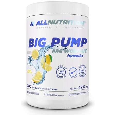 Allnutrition Big Pump, Lemon - 420g
