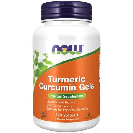 NOW Foods Turmeric Curcumin - 120 softgels