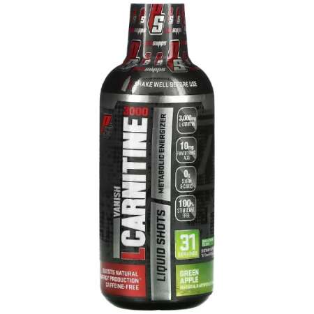 ProSupps L-Carnitine 3000, Green Apple - 473 ml.