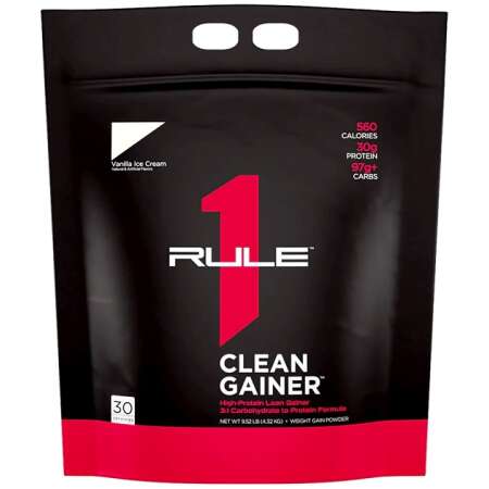 Rule One R1 Clean Gainer, Vanilla Ice Cream - 4320g