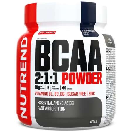 Nutrend BCAA 2:1:1 Powder, Blackcurrant Blast - 400g