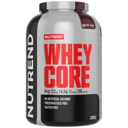 Nutrend Whey Core, Chocolate + Cocoa - 1800g