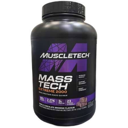 MuscleTech Mass-Tech Extreme 2000, Triple Chocolate Brownie - 2720g