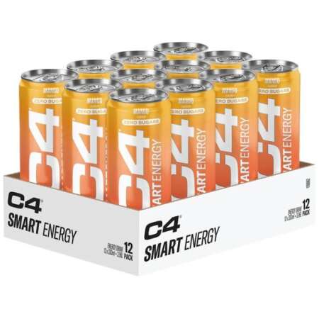 Cellucor C4 Smart Energy, Mango - 12 x 330 ml.