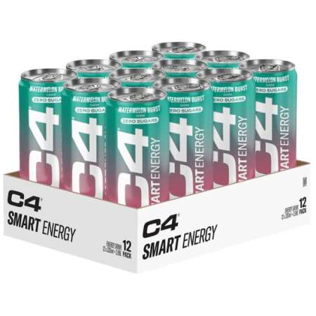 Cellucor C4 Smart Energy, Watermelon Burst - 12 x 330 ml.