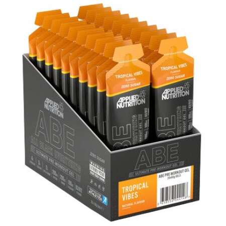 Applied Nutrition ABE - All Black Everything Gel, Tropical Vibes - 20 x 60g