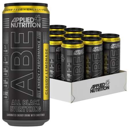 Applied Nutrition ABE Energy + Performance Cans, Cloudy Lemonade - 12 x 330 ml.