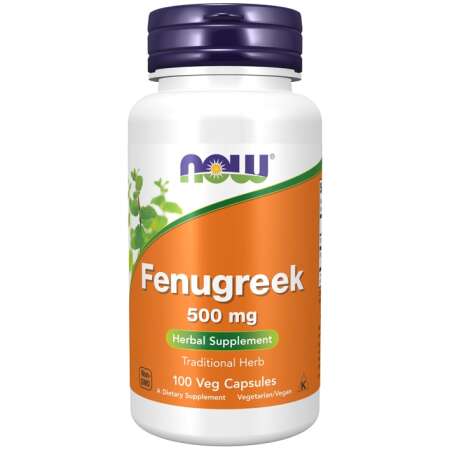 NOW Foods Fenugreek, 500mg - 100 vcaps