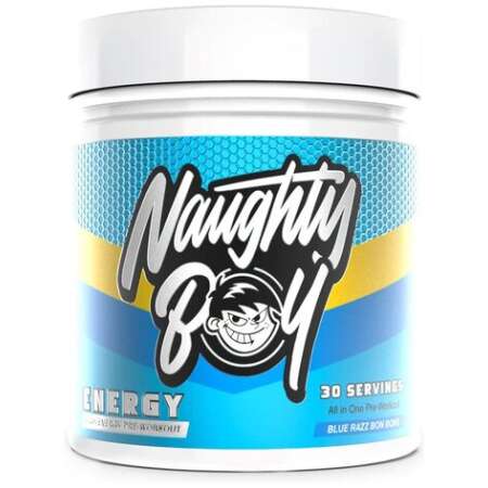 Naughty Boy Energy, Blue Razz Bon Bons - 390g