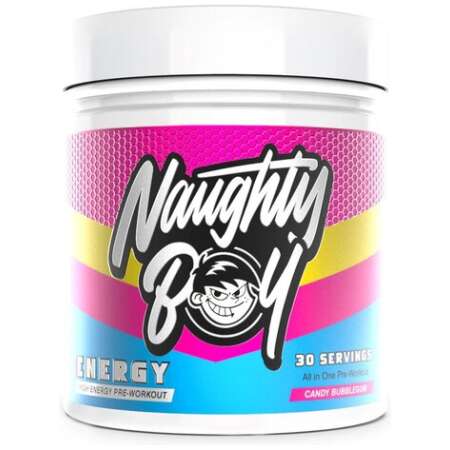 Naughty Boy Energy, Candy Bubblegum - 390g