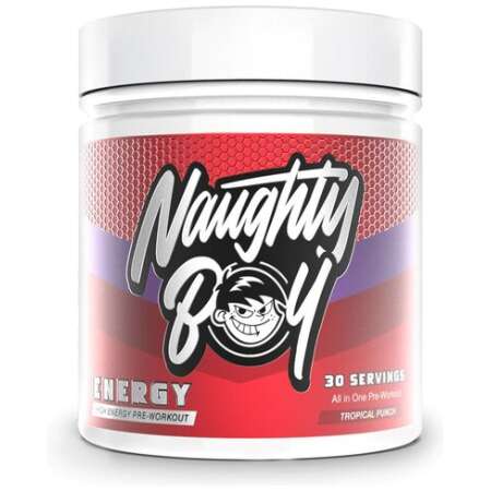 Naughty Boy Energy, Tropical Punch - 390g