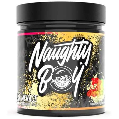 Naughty Boy Menace VitaCholine + Taurine, Sour Gummy Bears - 420g