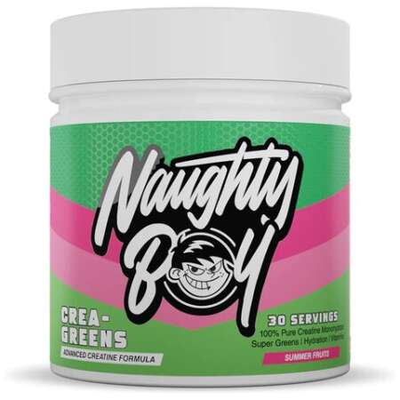 Naughty Boy Crea-Greens, Summer Fruits - 270g