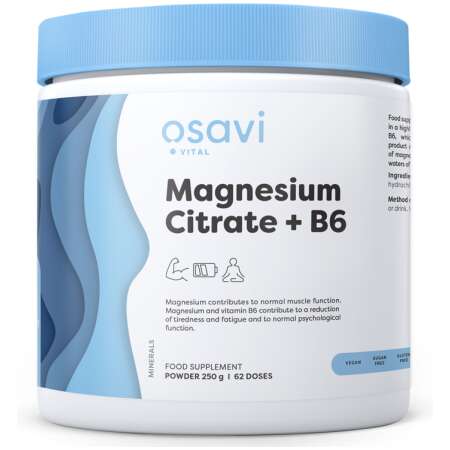 Osavi Magnesium Citrate + B6 Powder - 250g