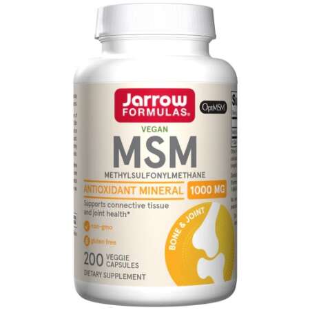 Jarrow Formulas MSM (Methyl-Sulfonyl-Methane), 1000mg - 200 vcaps