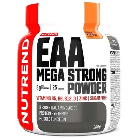 Nutrend EAA Mega Strong Powder, Mango + Orange - 300g