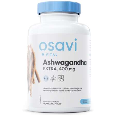 Osavi Ashwagandha Extra, 400mg - 180 vegan caps