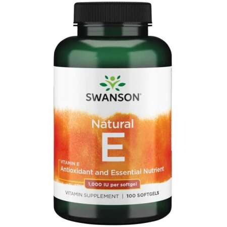 Swanson Vitamin E, 1000 IU - 100 softgels