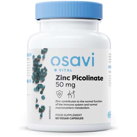 Osavi Zinc Picolinate, 50mg - 60 vegan caps