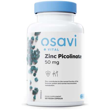 Osavi Zinc Picolinate, 50mg - 120 vegan caps