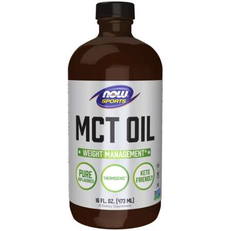 NOW Foods MCT Oil, Pure Liquid - 473 ml.