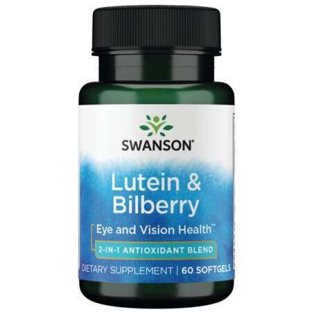 Swanson Lutein & Bilberry - 60 softgels