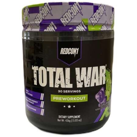 Redcon1 Total War - Preworkout, Sour Gummy Bear - 426g