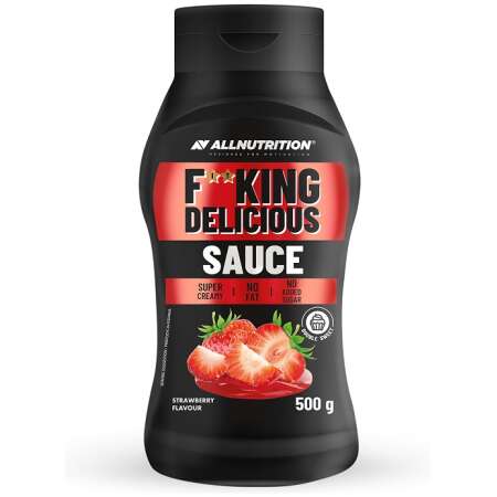 Allnutrition Fitking Delicious Sauce, Strawberry - 500g