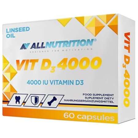 Allnutrition Vit D3 4000, 4000 IU - 60 caps