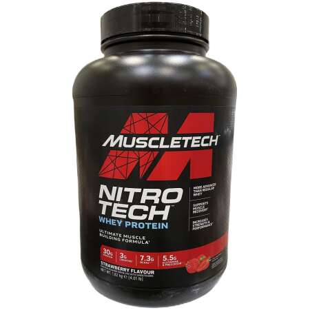 MuscleTech Nitro-Tech, Strawberry - 1820g