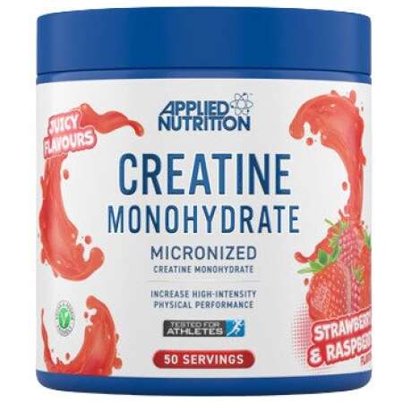 Applied Nutrition Creatine Monohydrate, Strawberry & Raspberry - 250g